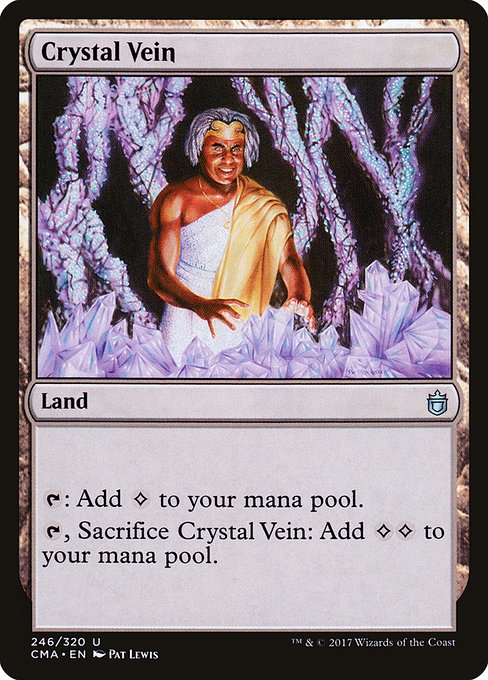 Crystal Vein (246) [Commander Anthology]