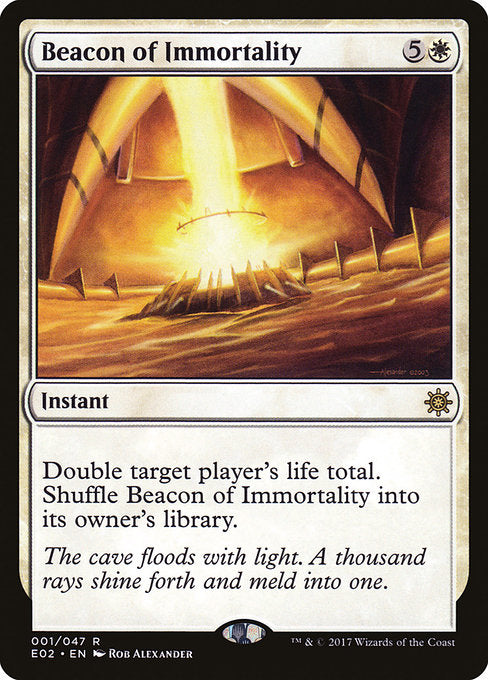 Beacon of Immortality (1) [Explorers of Ixalan]