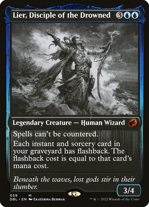 Lier, Disciple of the Drowned (59) [Innistrad: Double Feature]