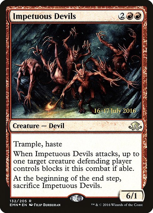 Impetuous Devils (132s) [Eldritch Moon Promos]