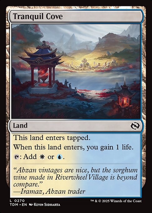 Tranquil Cove (270) [Tarkir: Dragonstorm]