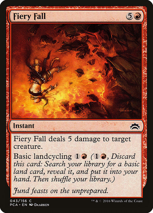 Fiery Fall (43) [Planechase Anthology]