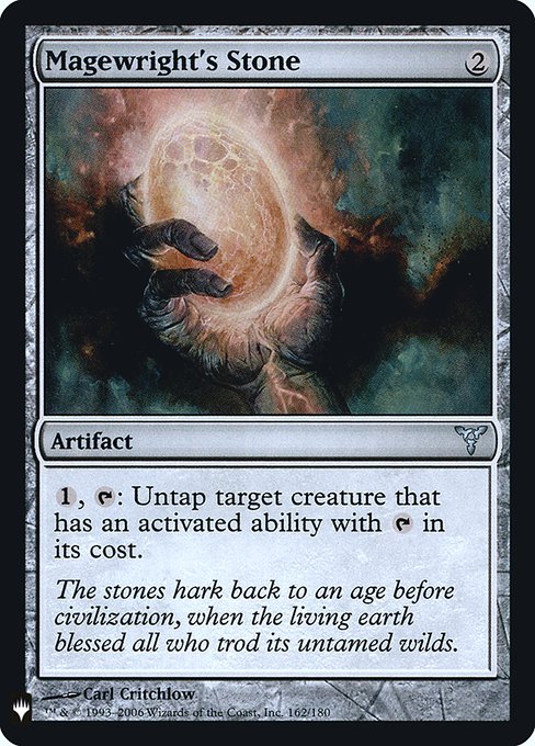 Magewright's Stone (DIS-162) [The List]