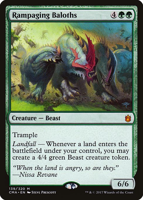 Rampaging Baloths (139) [Commander Anthology]