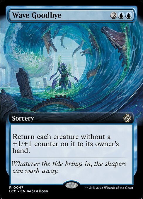 Wave Goodbye (47) [The Lost Caverns of Ixalan Commander] [Extended Art]