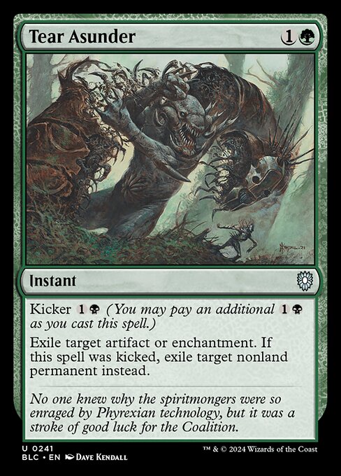 Tear Asunder (241) [Bloomburrow Commander]