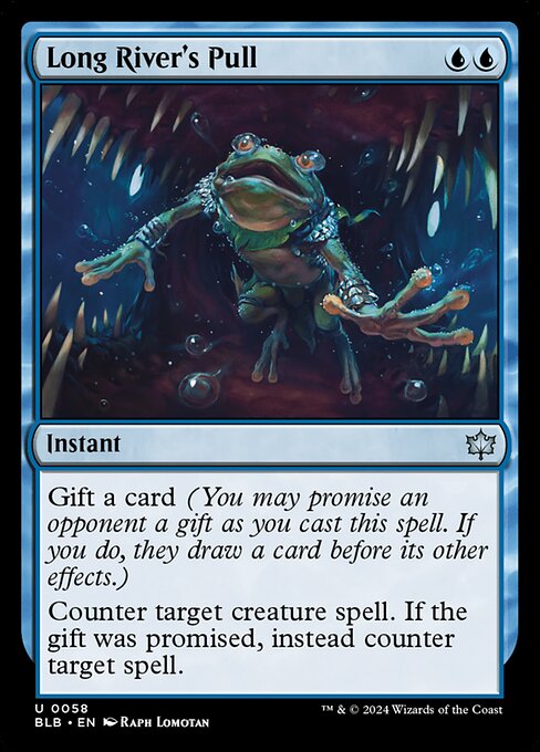 Long River's Pull (58) [Bloomburrow]