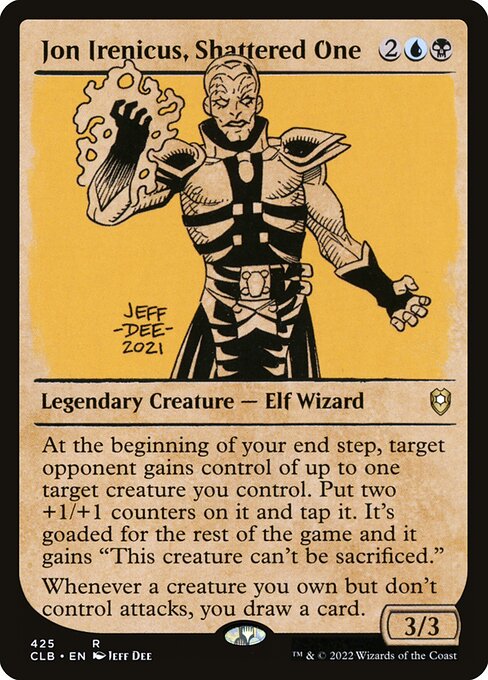 Jon Irenicus, Shattered One (425) [Commander Legends: Battle for Baldur's Gate] [Showcase]