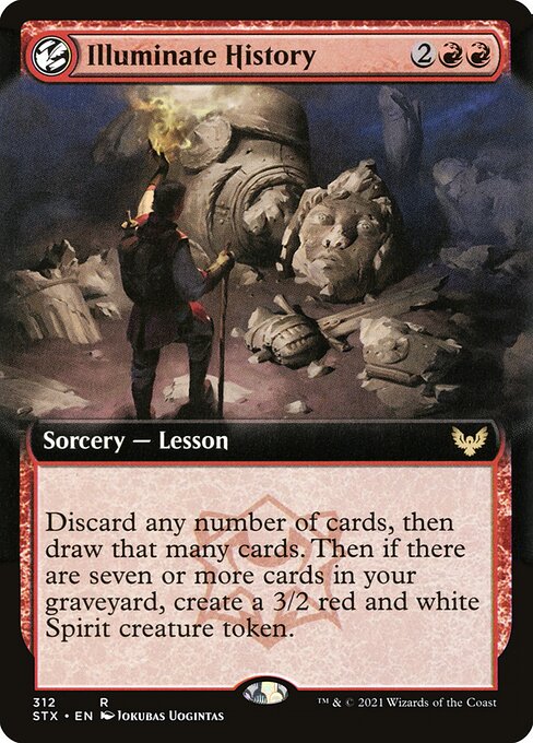 Illuminate History (312) [Strixhaven: School of Mages] [Extended Art]