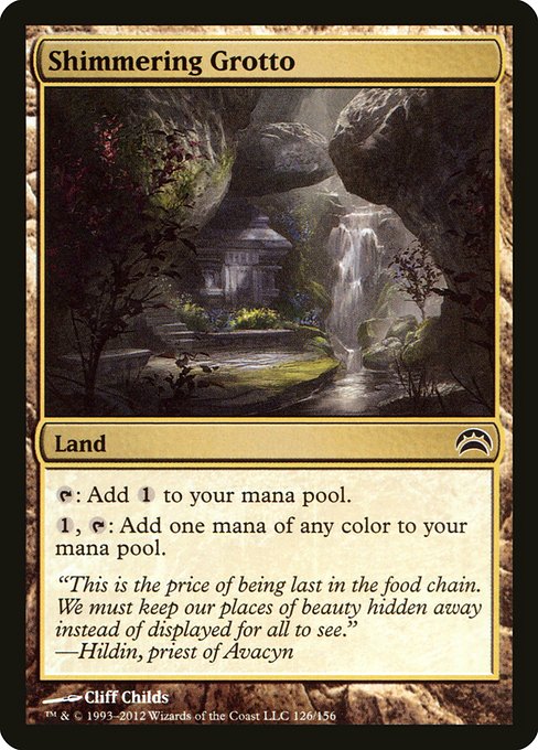 Shimmering Grotto (126) [Planechase 2012]