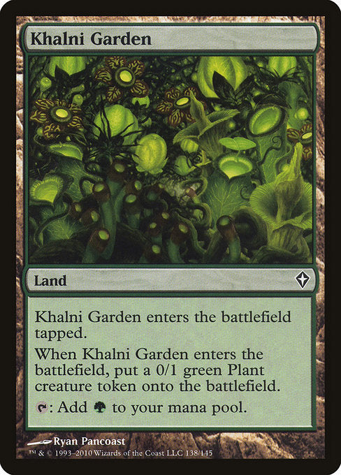 Khalni Garden (138) [Worldwake]