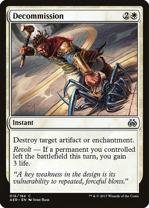 Decommission (16) [Aether Revolt]
