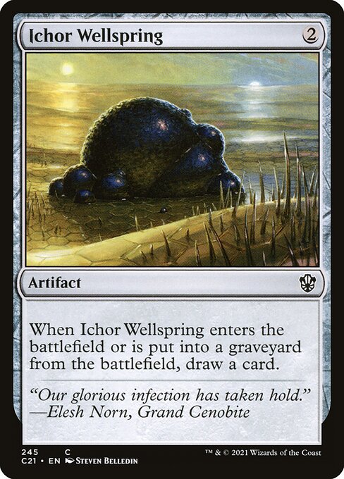 Ichor Wellspring (245) [Commander 2021]
