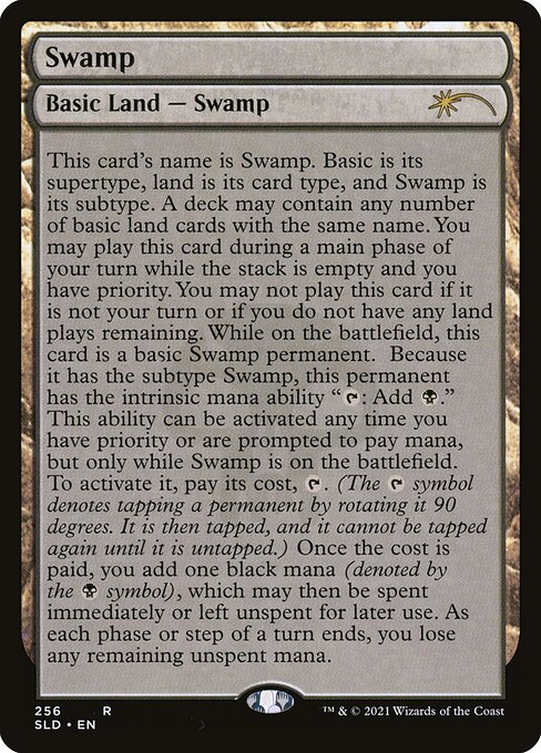 Swamp (256) [Secret Lair Drop]