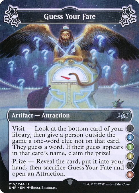 Guess Your Fate (215a) [Unfinity]