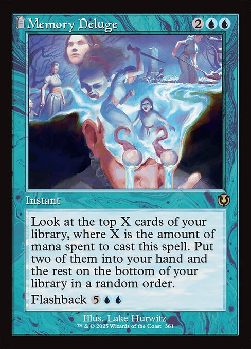 Memory Deluge (361) [Innistrad Remastered]