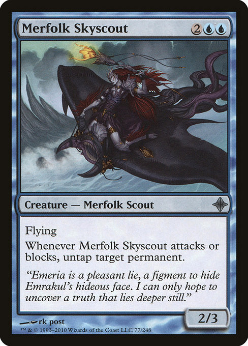 Merfolk Skyscout (77) [Rise of the Eldrazi]