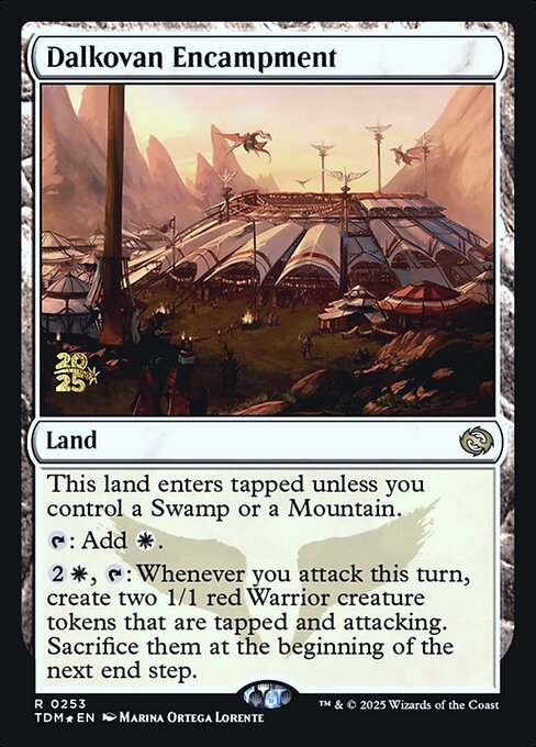 Dalkovan Encampment (253s) [Tarkir: Dragonstorm Promos]