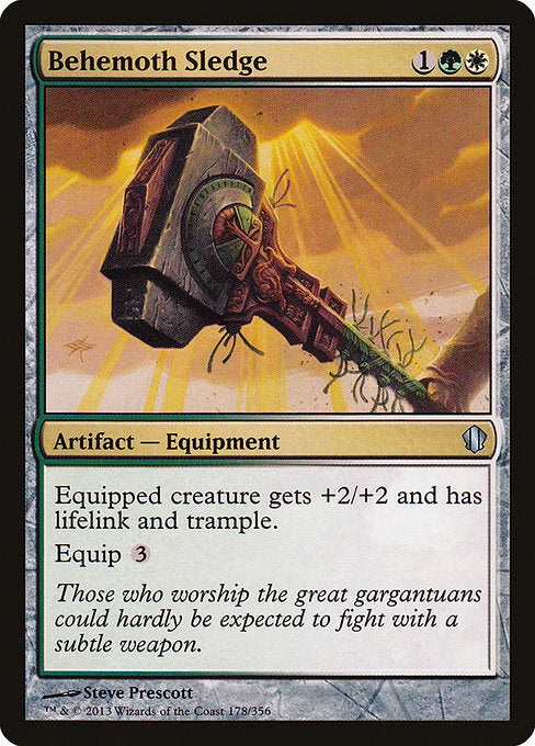 Behemoth Sledge (178) [Commander 2013]