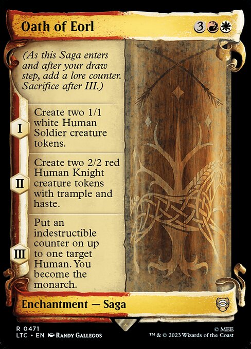 Oath of Eorl (471) [Tales of Middle-earth Commander] [Showcase]
