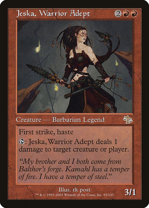 Jeska, Warrior Adept (93) [Judgment]