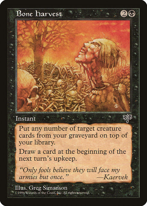 Bone Harvest (108) [Mirage]
