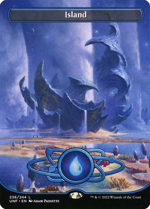 Island (236) [Unfinity] [Borderless]