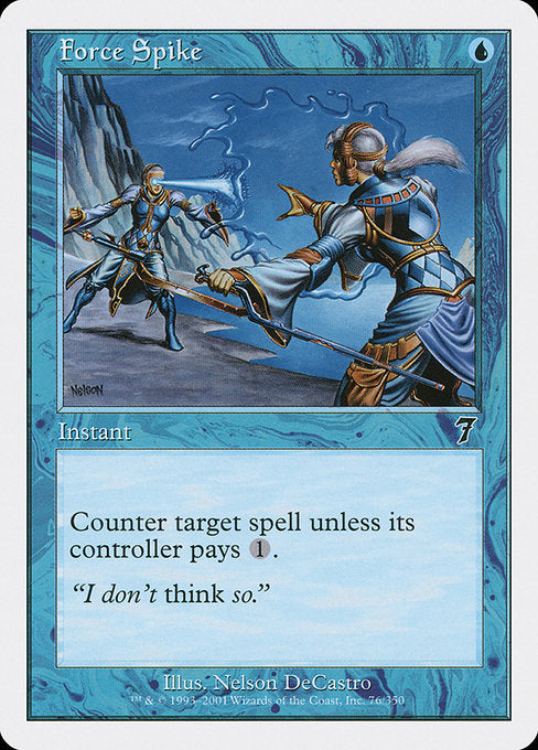 Force Spike (76) [Seventh Edition]