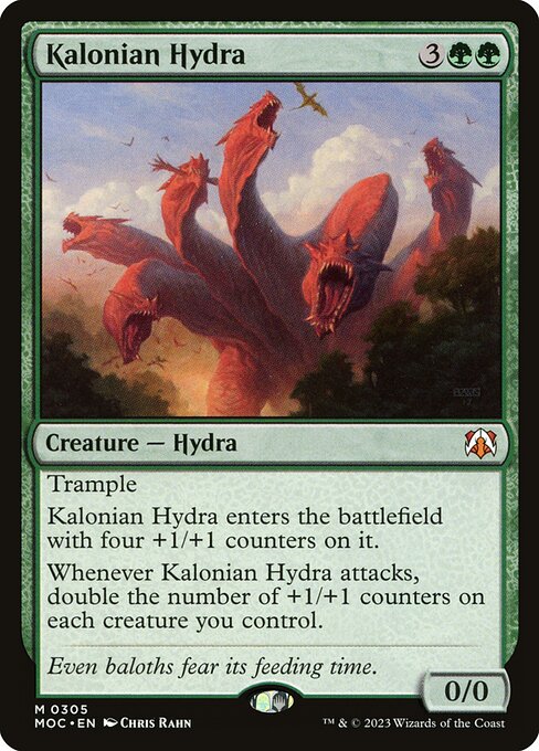 Kalonian Hydra (305) [March of the Machine Commander]