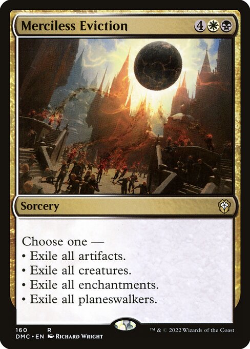 Merciless Eviction (160) [Dominaria United Commander]