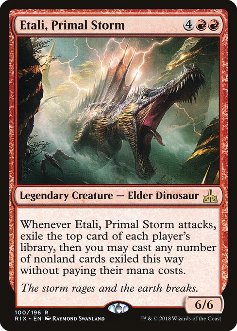 Etali, Primal Storm (100) [Rivals of Ixalan]