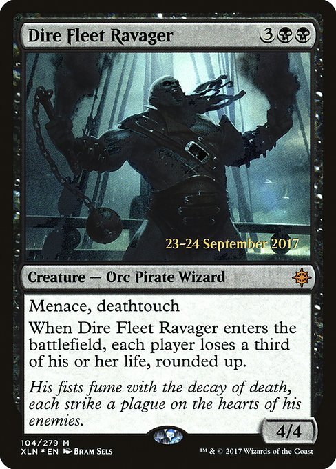 Dire Fleet Ravager (104s) [Ixalan Promos]