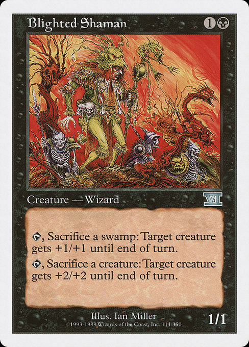Blighted Shaman (114) [Classic Sixth Edition]