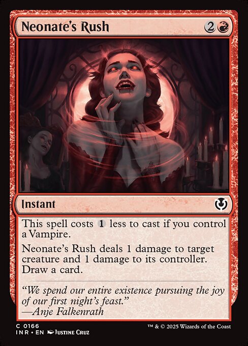 Neonate's Rush (166) [Innistrad Remastered]