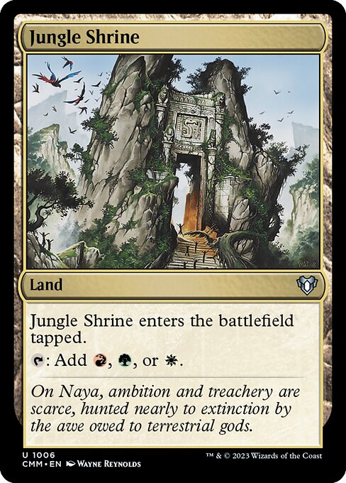 Jungle Shrine (1006) [Commander Masters]