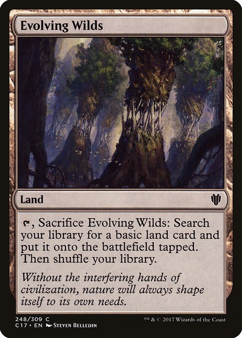 Evolving Wilds (248) [Commander 2017]