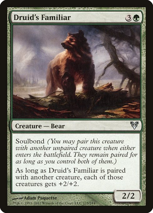 Druid's Familiar (175) [Avacyn Restored]