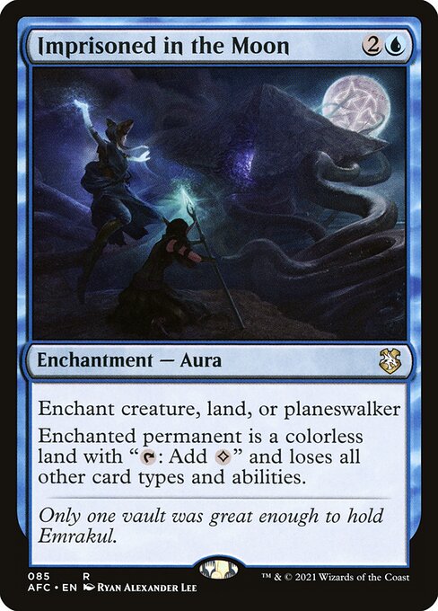 Imprisoned in the Moon (85) [Forgotten Realms Commander]