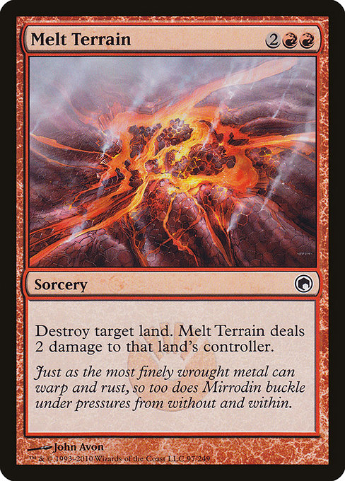 Melt Terrain (97) [Scars of Mirrodin]