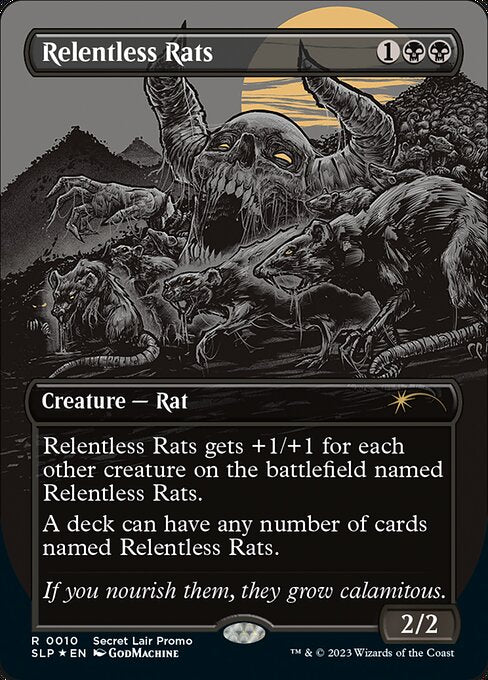 Relentless Rats (10) [Secret Lair Showdown]