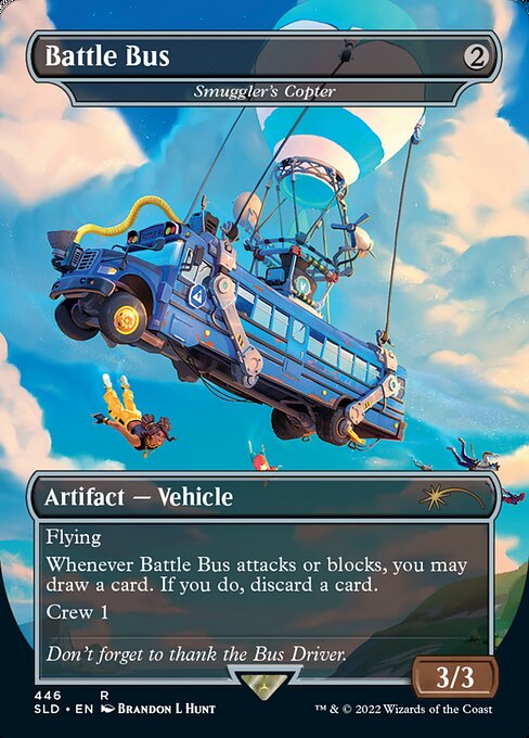 Smuggler's Copter (446) [Secret Lair Drop] [Borderless]