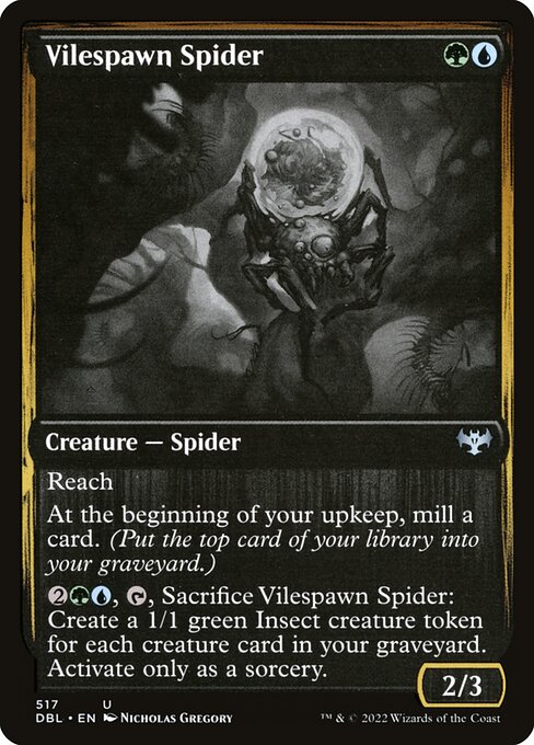 Vilespawn Spider (517) [Innistrad: Double Feature]