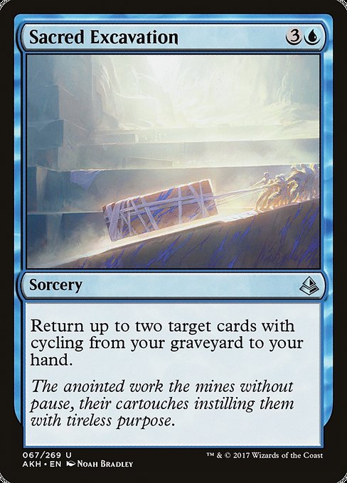 Sacred Excavation (67) [Amonkhet]
