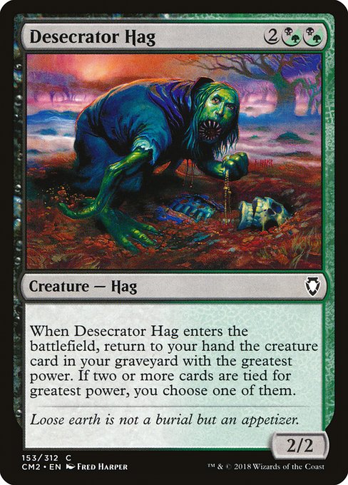 Desecrator Hag (153) [Commander Anthology Volume II]