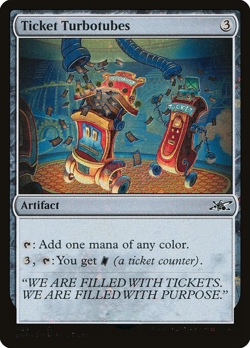 Ticket Turbotubes (480) [Unfinity]