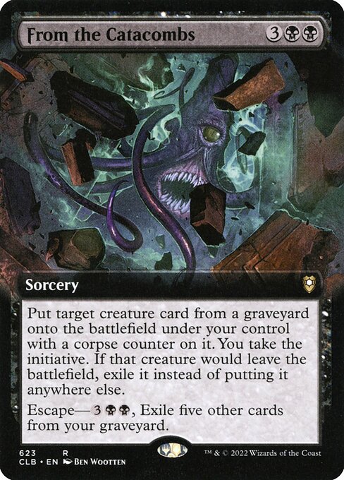 From the Catacombs (623) [Commander Legends: Battle for Baldur's Gate] [Extended Art]