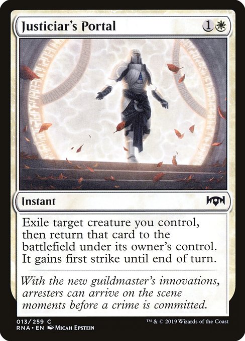Justiciar's Portal (13) [Ravnica Allegiance]