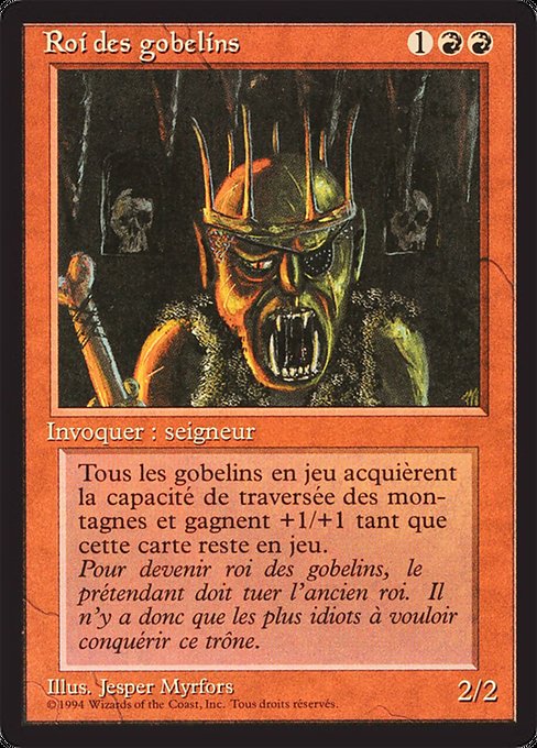 Goblin King (155) [Foreign Black Border]