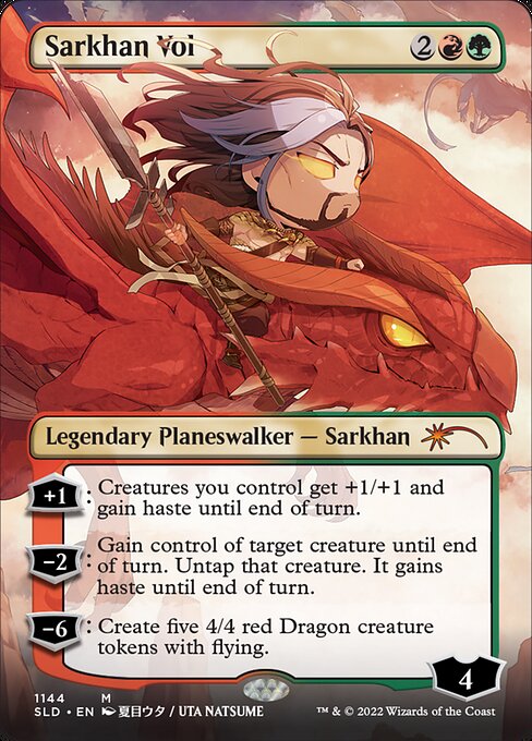 Sarkhan Vol (1144) [Secret Lair Drop] [Borderless]
