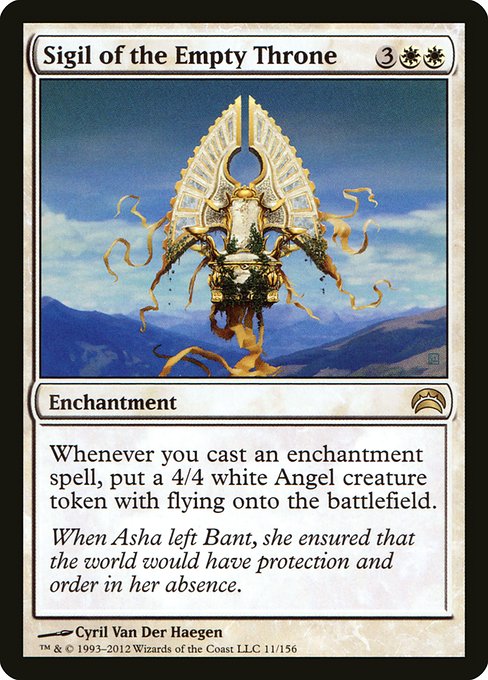 Sigil of the Empty Throne (11) [Planechase 2012]